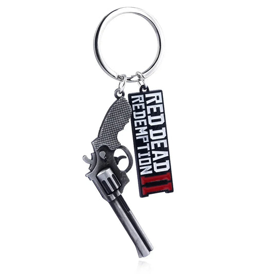 RDR2 Arthur Morgan Revolver Keyring