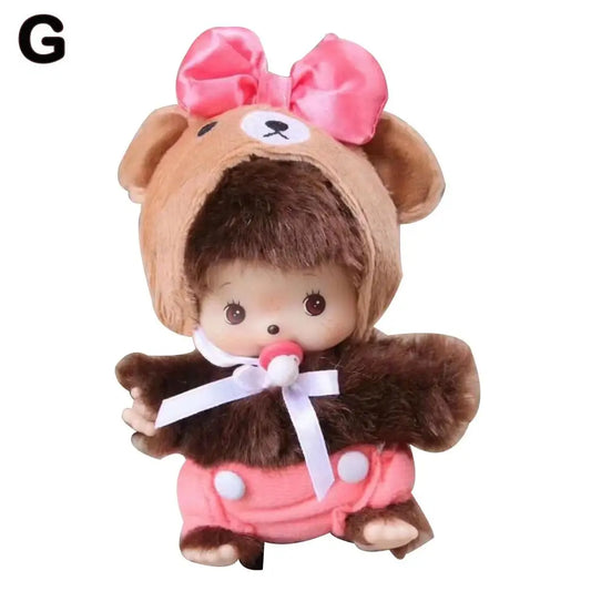 15cm Monkey Plush Doll – Cute Mochi-Style Toy & Bag Pendant for Kids, Couples & Birthday Gifts