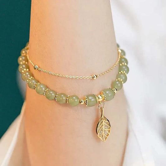 Green Jade Bracelet for Women