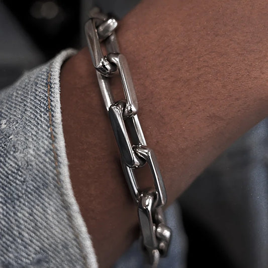 Titanium Steel Hip-hop Bracelet