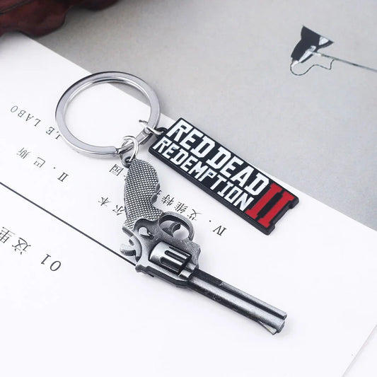 RDR2 Arthur Morgan Revolver Keyring
